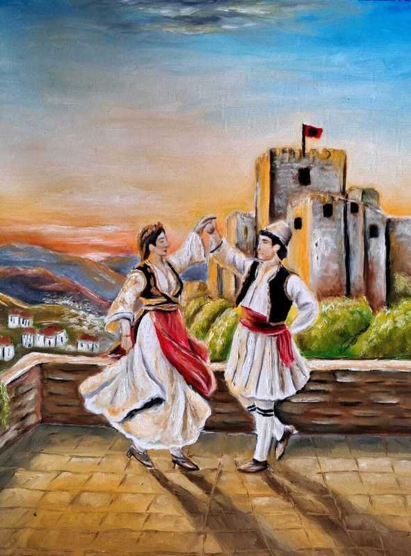 Artist Silvia Hametaj - Albanian Dance
