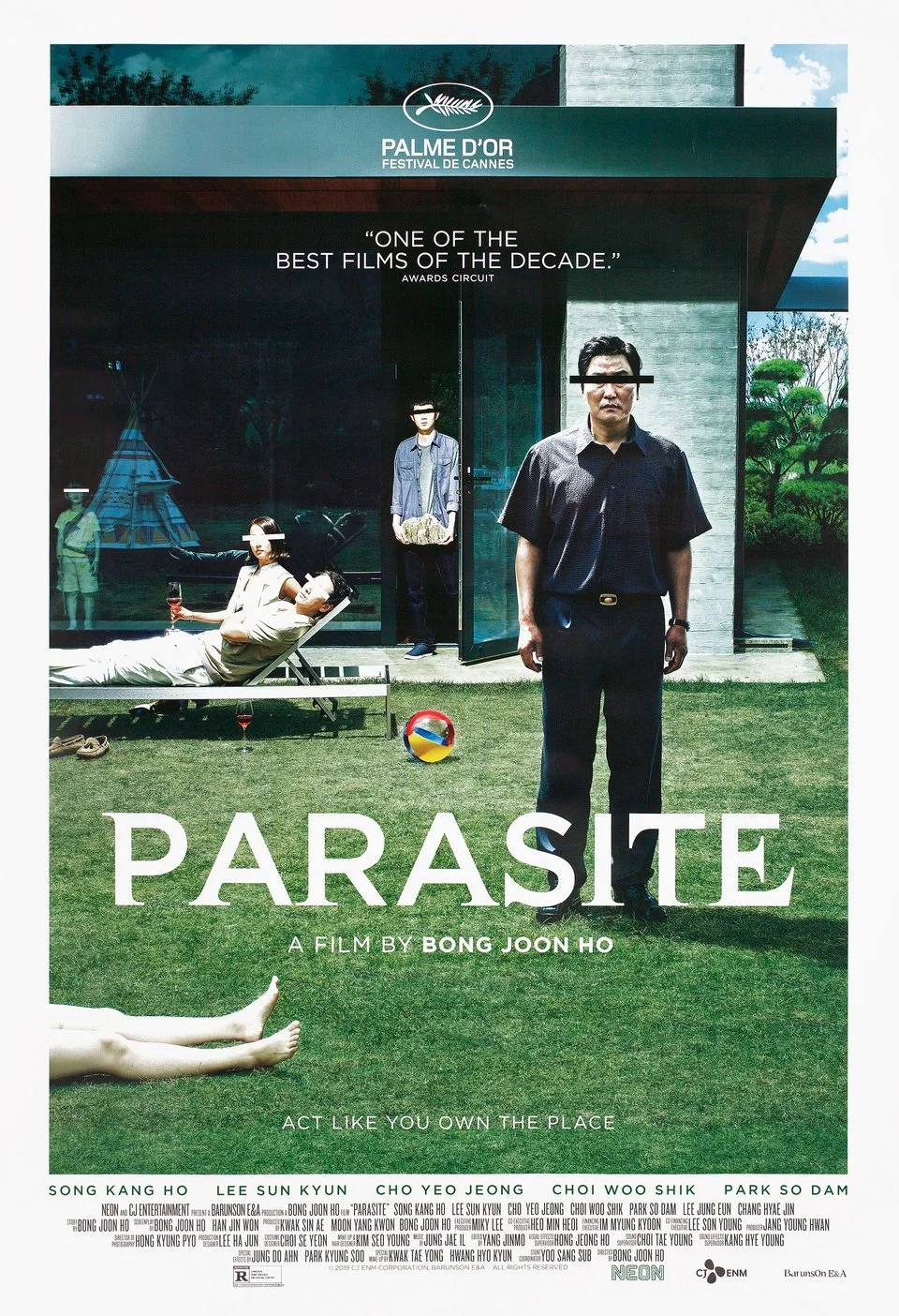 Parasite - Official Movie Poster (USA)