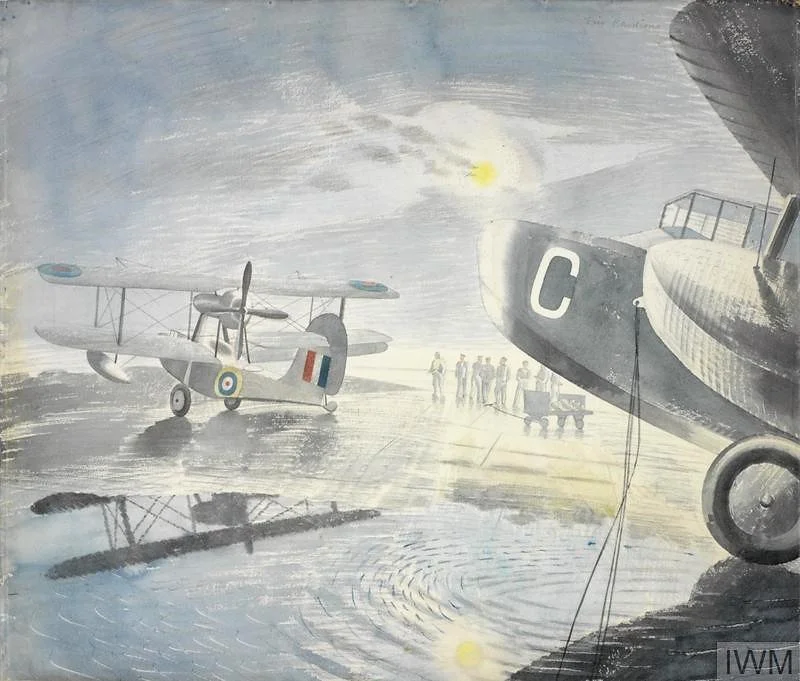 Morning on the Tarmac By Eric Ravilious, 1941