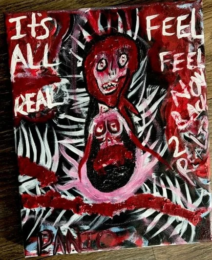 abstract art by Artist Raven Ramirez Cantu