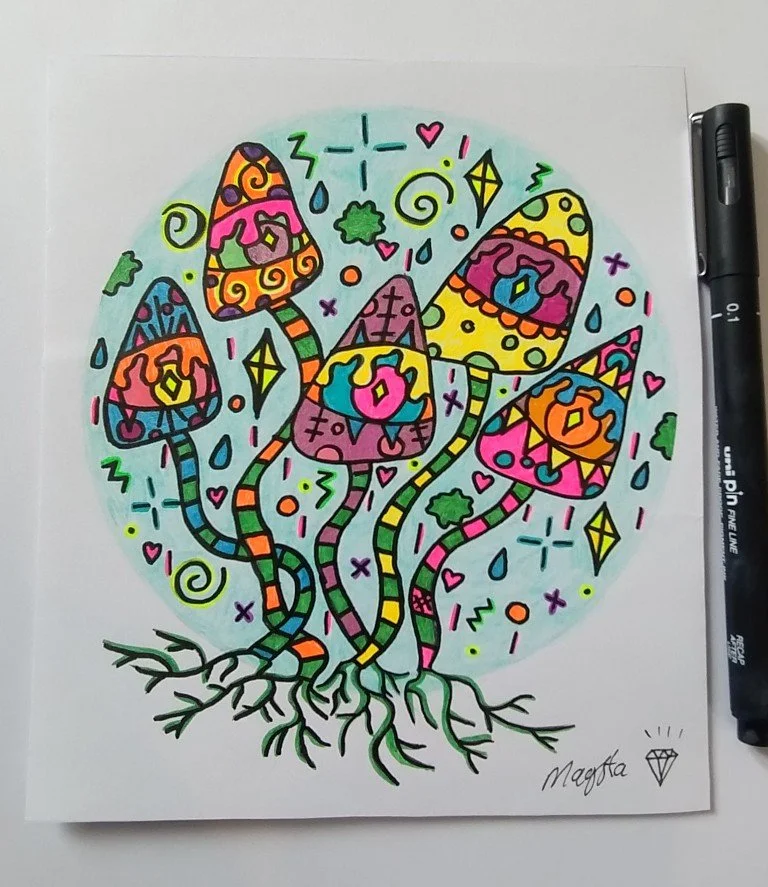 Psychedelic Illustrator Magsta