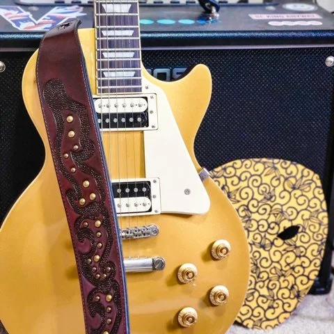 Masquerade - Trust Issues Gold Guitar and Mask