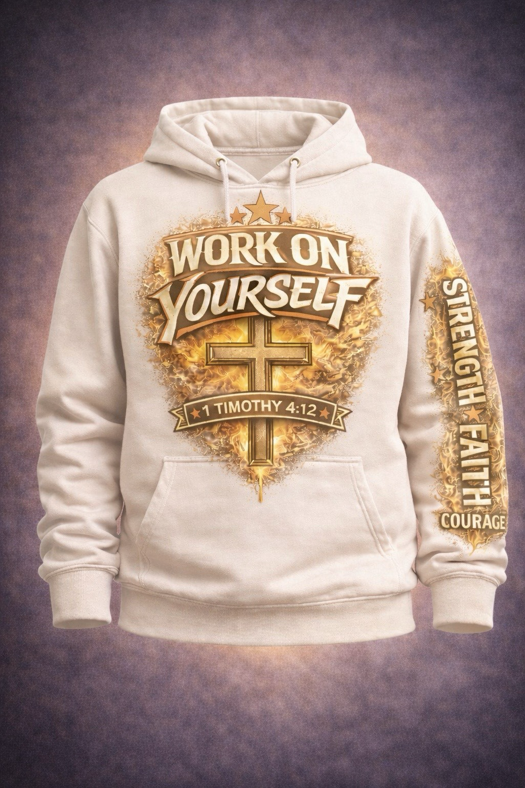 Work On Yourself™ | Anointed Flame Hoodie