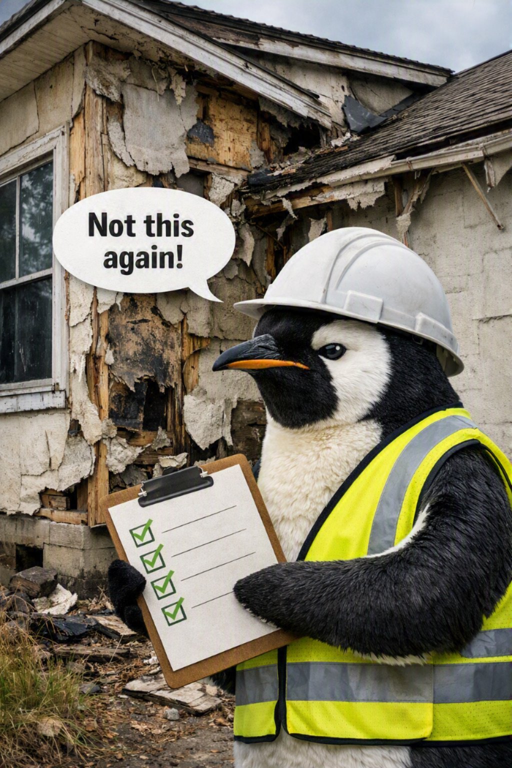 THE PENGUIN REPORT - The 5 EIFS Failures I See Over and Over in Mississippi
