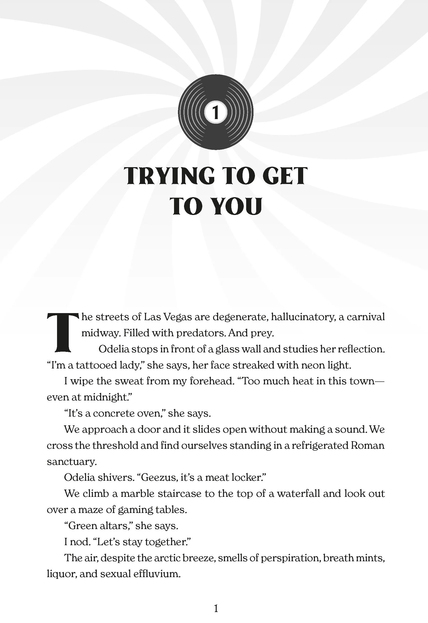 Opening page of The Prince of Memphis
