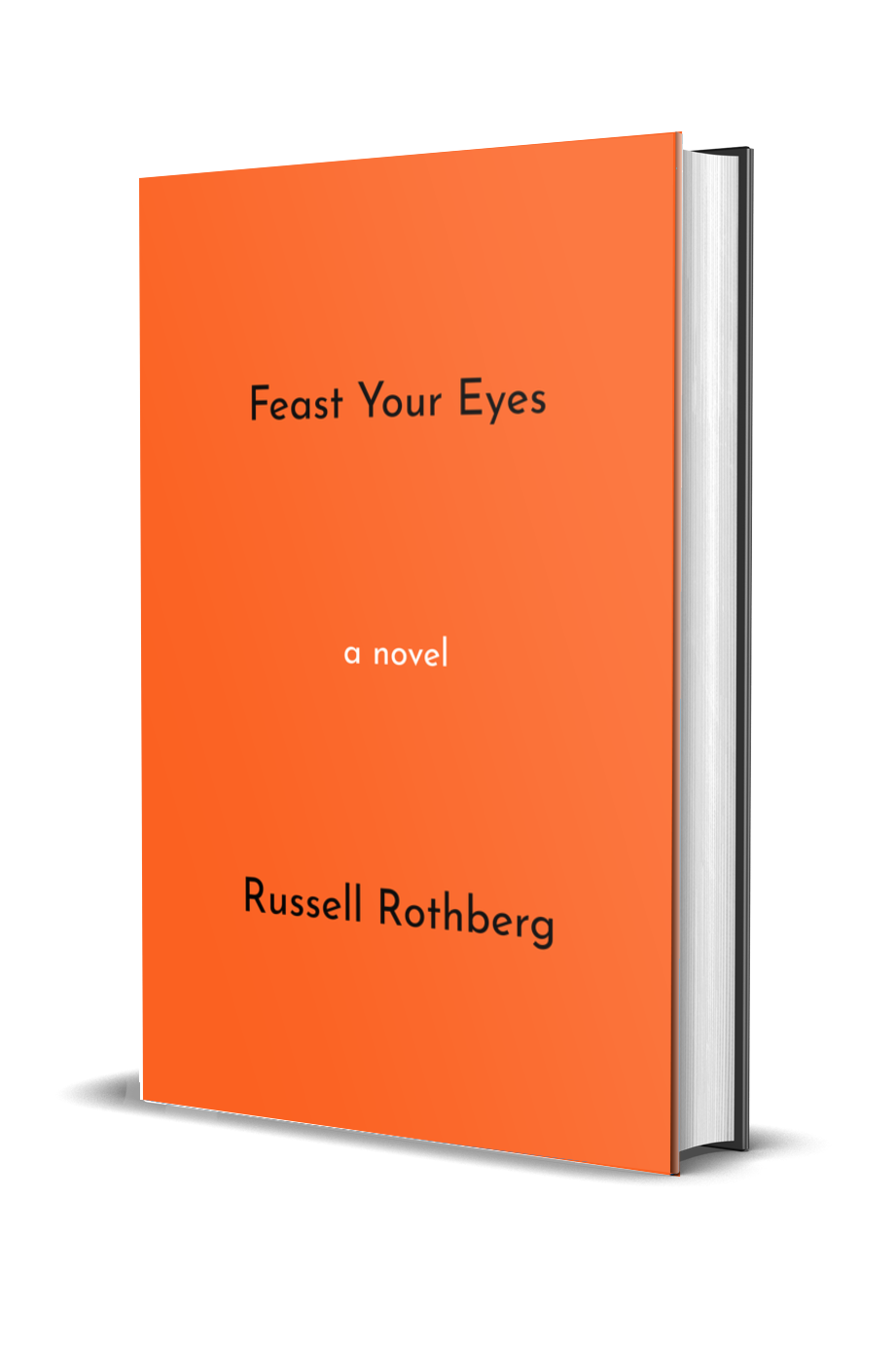 Temporary cover of Feast Your Eyes by Russell Rothberg