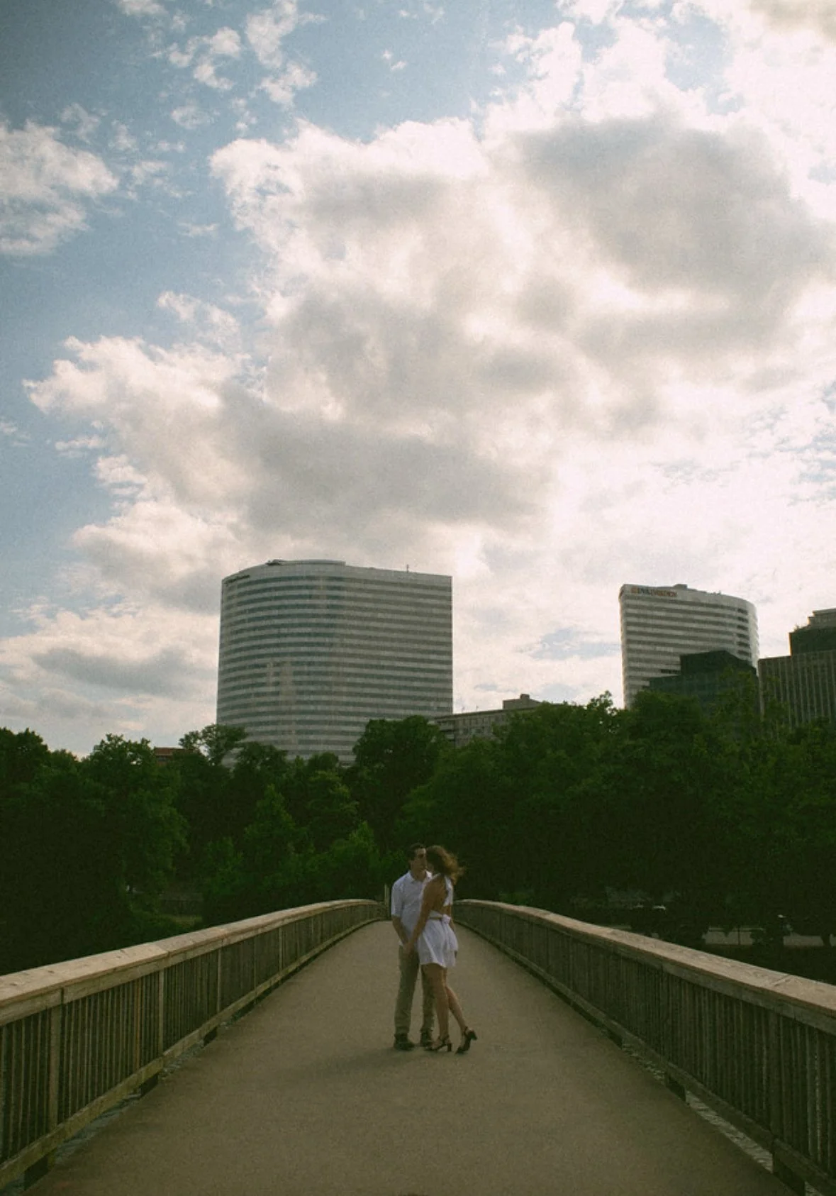 Engagement at Roosevelt Island.