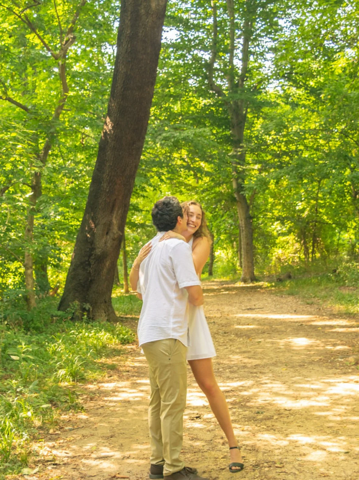 Engagement at Roosevelt Island.