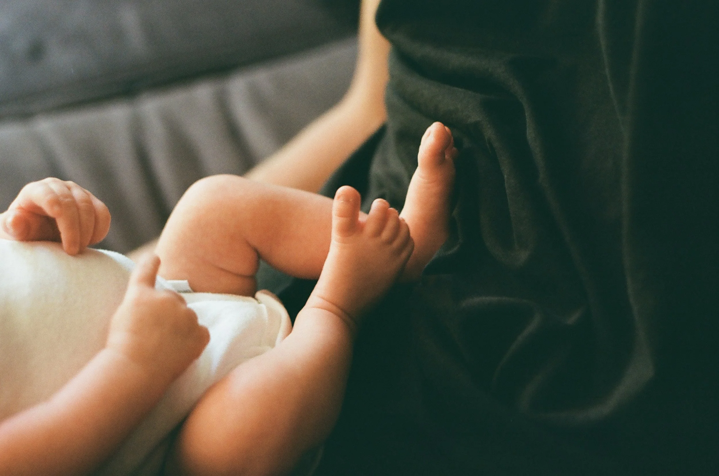Baby toes.