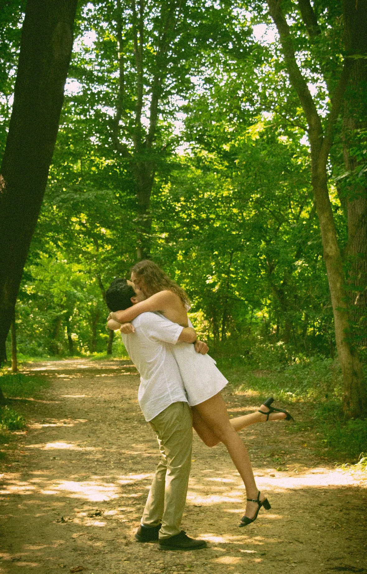 Engagement at Roosevelt Island.