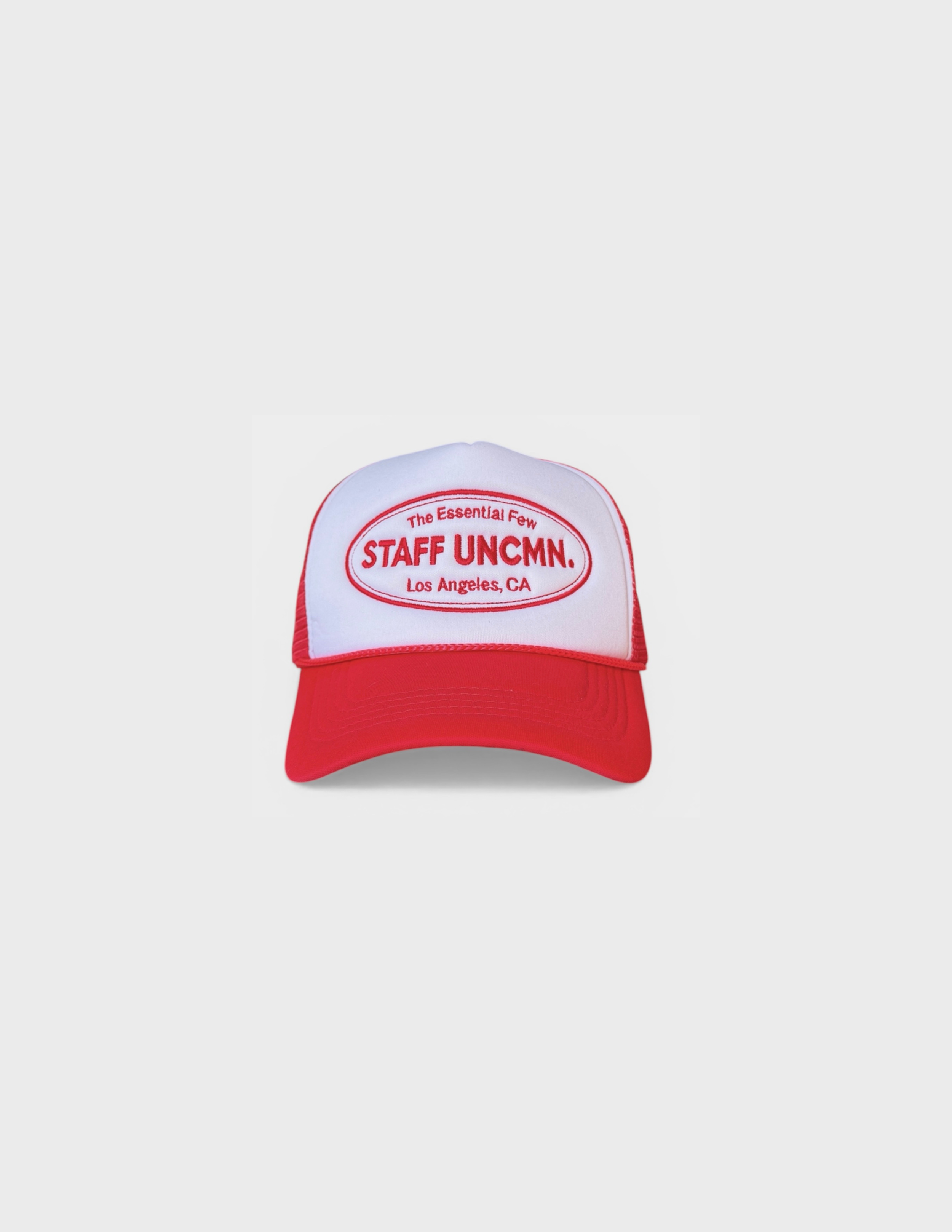 Staff Trucker - Red & White