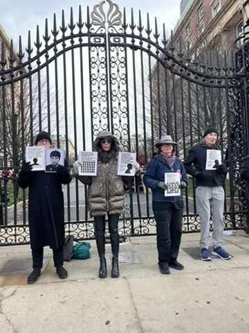 Weekly:  Columbia community Silent Vigil for ICE Abducted Students 12-1pm Mondays