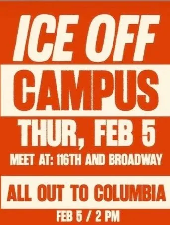 Sanctuary Campus NOW - Come Join the Rally Against ICE