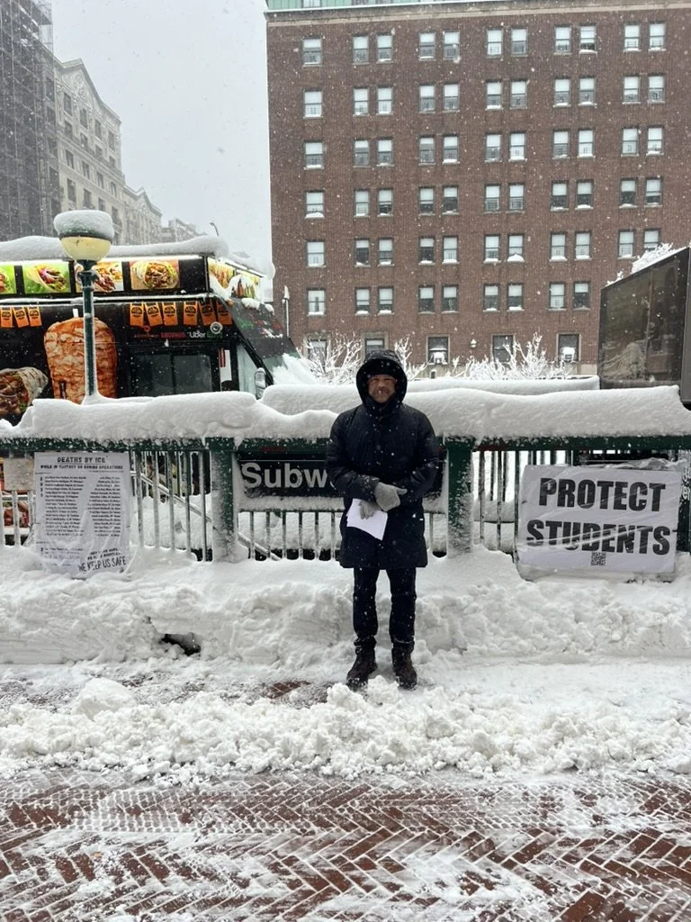 Weekly: Columbia community Silent Vigil for ICE Abducted Students 12-1pm Mondays