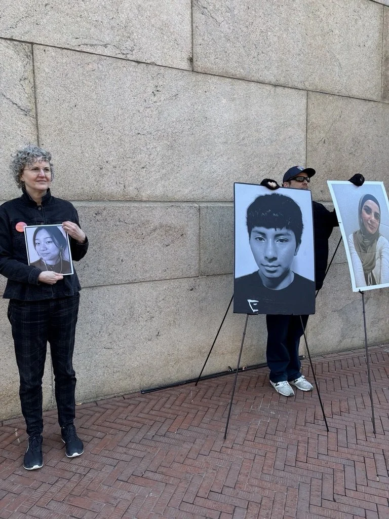 Weekly: Columbia community Silent Vigil for ICE Abducted Students 12-1pm Mondays