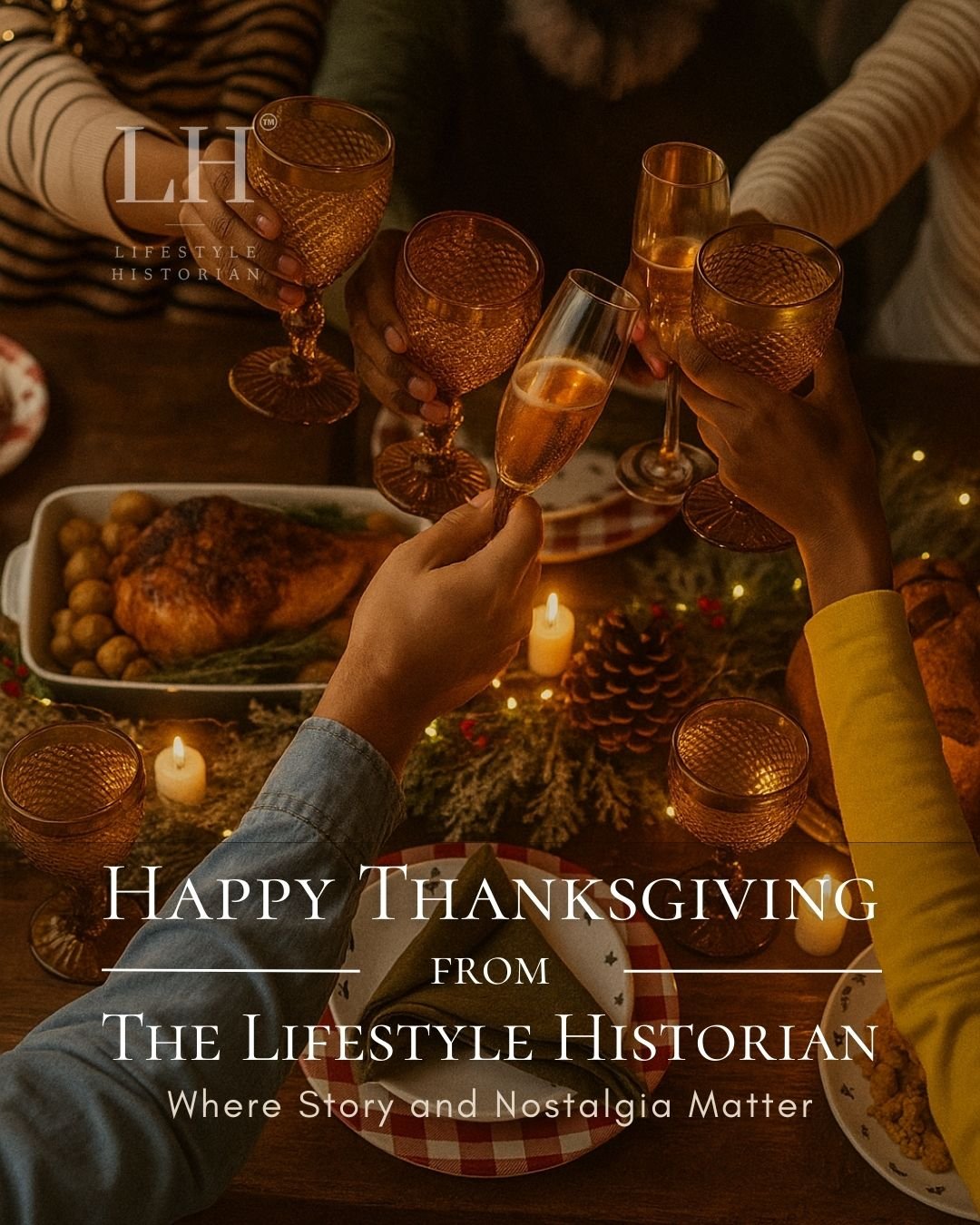 As I searched for a lesser known piece of Thanksgiving history, I kept returning to a familiar American scene that copyright prevents me from showing here, yet one many of us can picture instantly. Its details have shaped how we imagine the holiday, 