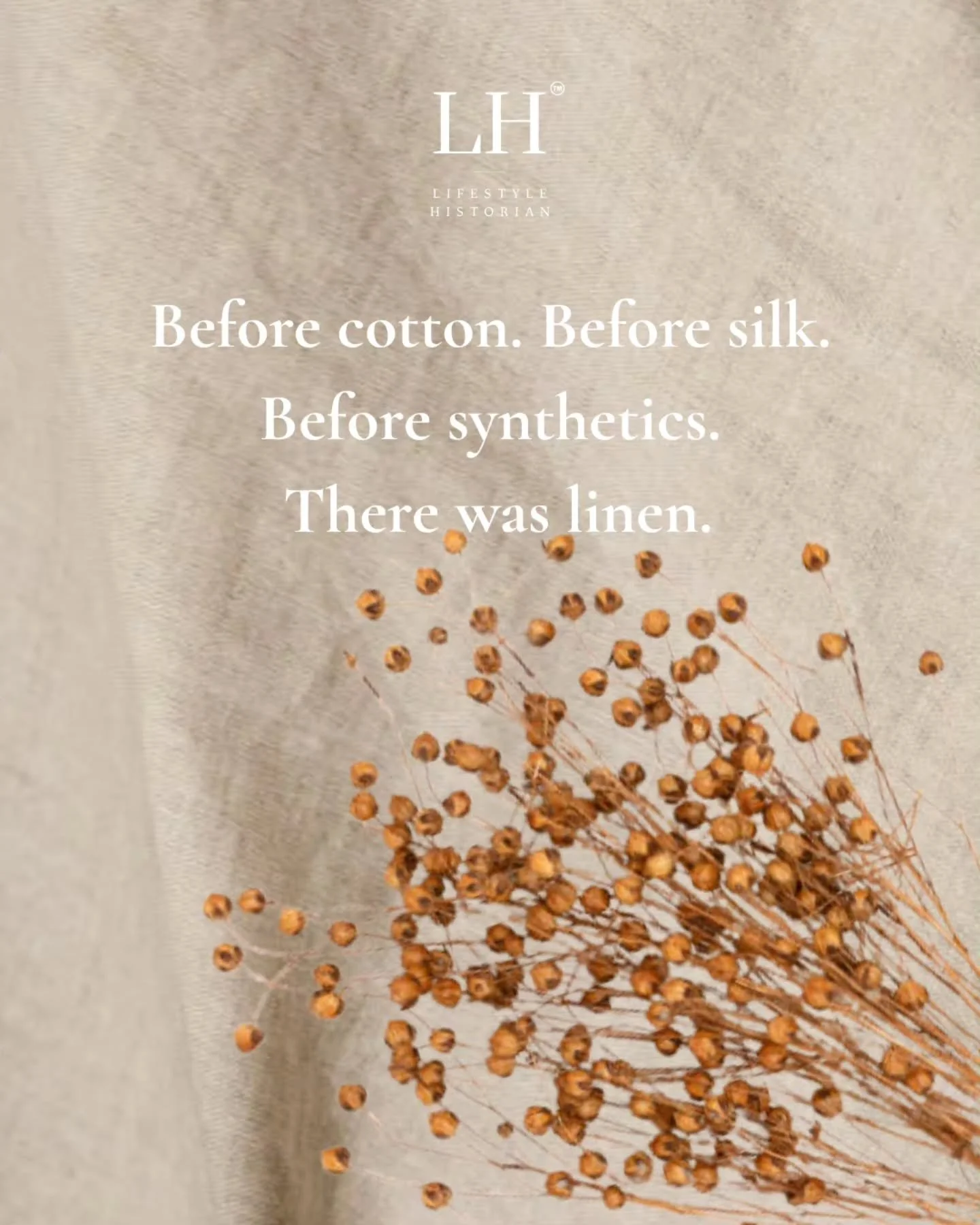 Before cotton. Before silk. Before synthetics. There was linen.
The cool, breathable fabric that always makes me wonder why we ever complicated things. It's crisp and polished and effortlessly chic. Until the wrinkles happen. Every single time. But t