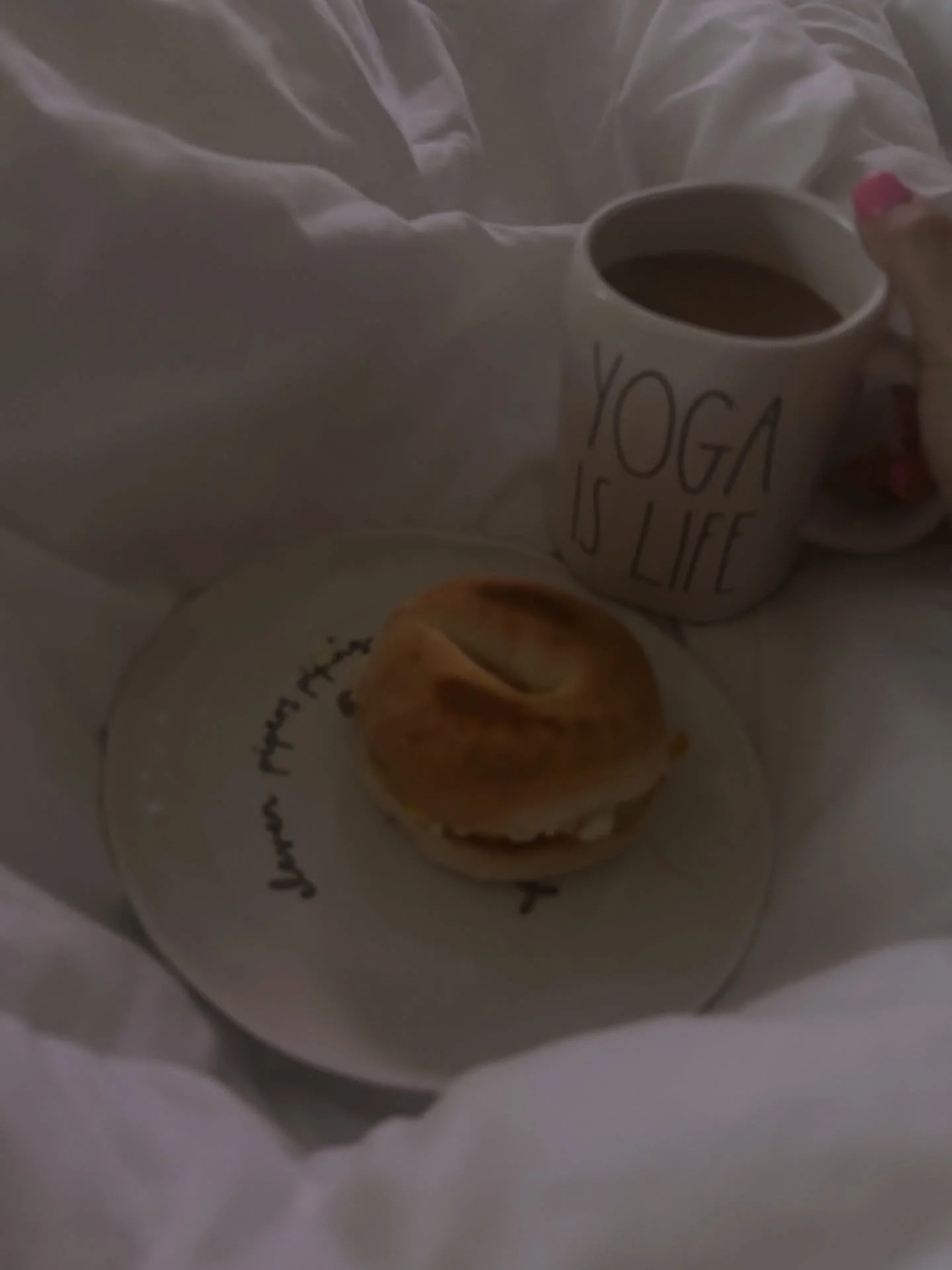 Today is for staying in bed.

It&rsquo;s been a long week. Hard deadlines, a photoshoot, and showing up for my family as we slowly grieve someone we love. Emotionally heavy and physically exhausting in ways that don&rsquo;t always show.

So today, I&