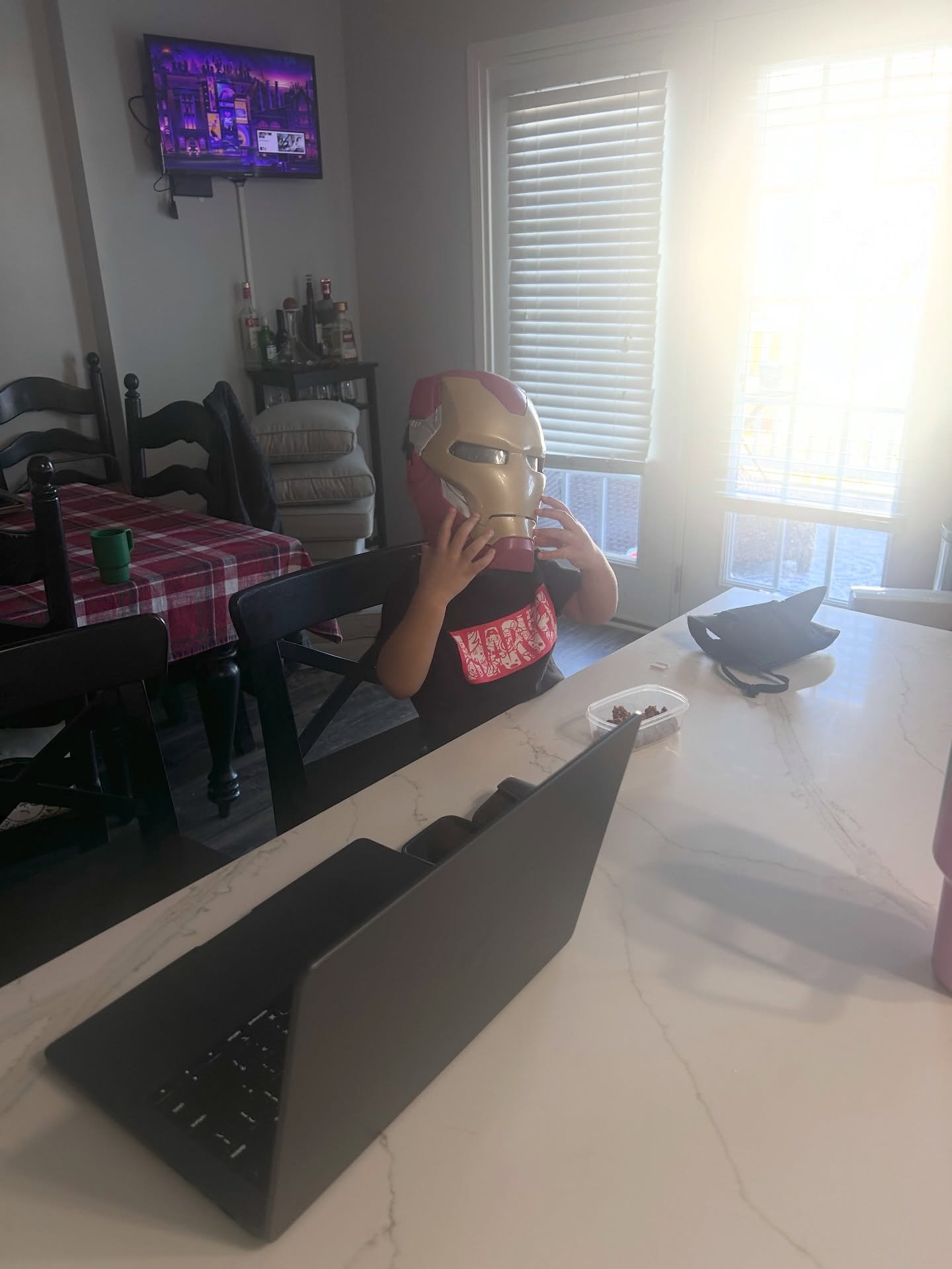 Coffee on the counter, edits on the screen, and Iron Man by my side. Writing love stories looks a little different these days, and I wouldn&rsquo;t change a thing. Love story making really is a family affair.

#RomanceAuthorLife #WritingCommunity #Fa