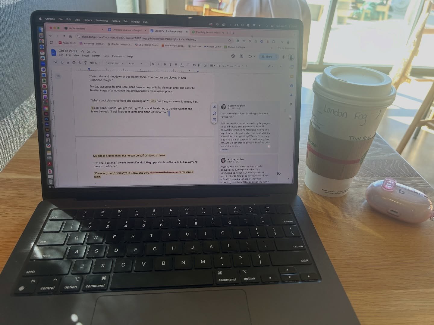 Sunday check-in! 

If I&rsquo;ve been a little quiet, it&rsquo;s because I&rsquo;ve been deep in work mode. Multiple projects on my plate, but priority #1 right now is Bianca &amp; Beau&rsquo;s love story.
Some stories ask to be written without distr