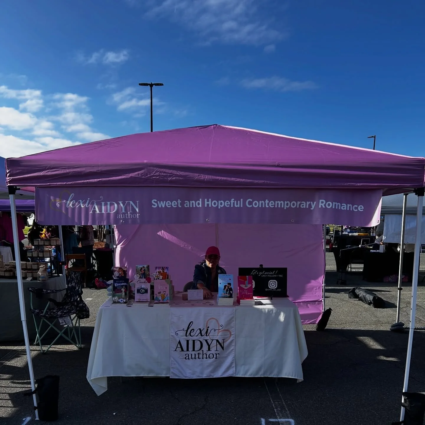 If you&rsquo;re in the Indian Trail area today, come see me at the 6th Annual Sun Valley Commons Spring Festival!

I&rsquo;m out here with my books, signing copies, and soaking up this beautiful day.

Come support local businesses and say