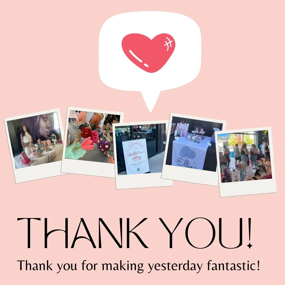 A huge thank you to everyone who came out yesterday to support local businesses and stopped by my table to learn about my stories! 

I&rsquo;m also so grateful to @sweetheartmarketclt for putting together such a lovely event and giving us the opportu