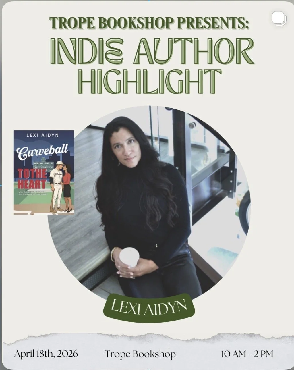 Indie Author Day at Trope Bookshop