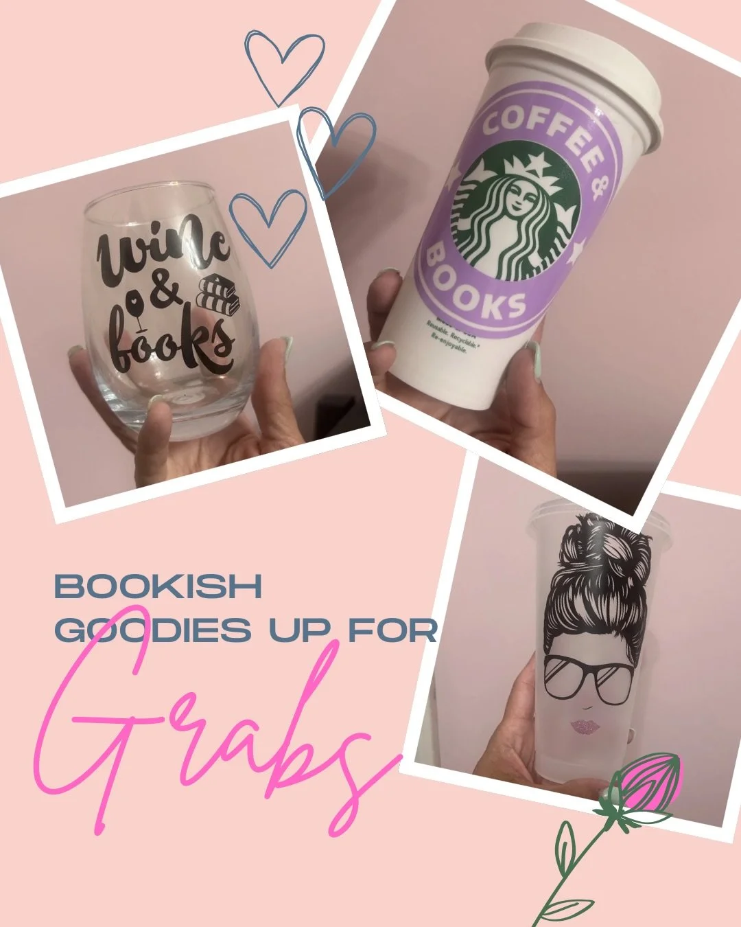Today&rsquo;s the day! Come find me at The Story Collective&rsquo;s World of Books in Rock Hill, SC! 

12PM &ndash; 5PM | Rock Hill, SC
@story.collective.co 

I&rsquo;m also bringing 15 bookish goodies, wine glasses and cold/hot tumblers, for the fir