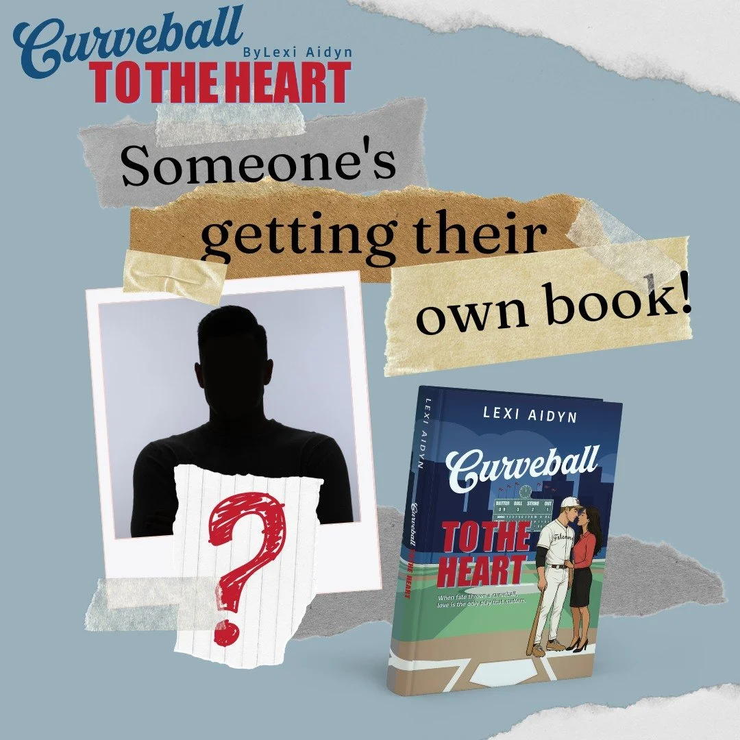 A certain someone from Curveball to the Heart has been living rent-free in my head... and now they're getting their own book. 👀

You already know them. You probably already have feelings about them. And yeah -- they deserve a happily ever after too.