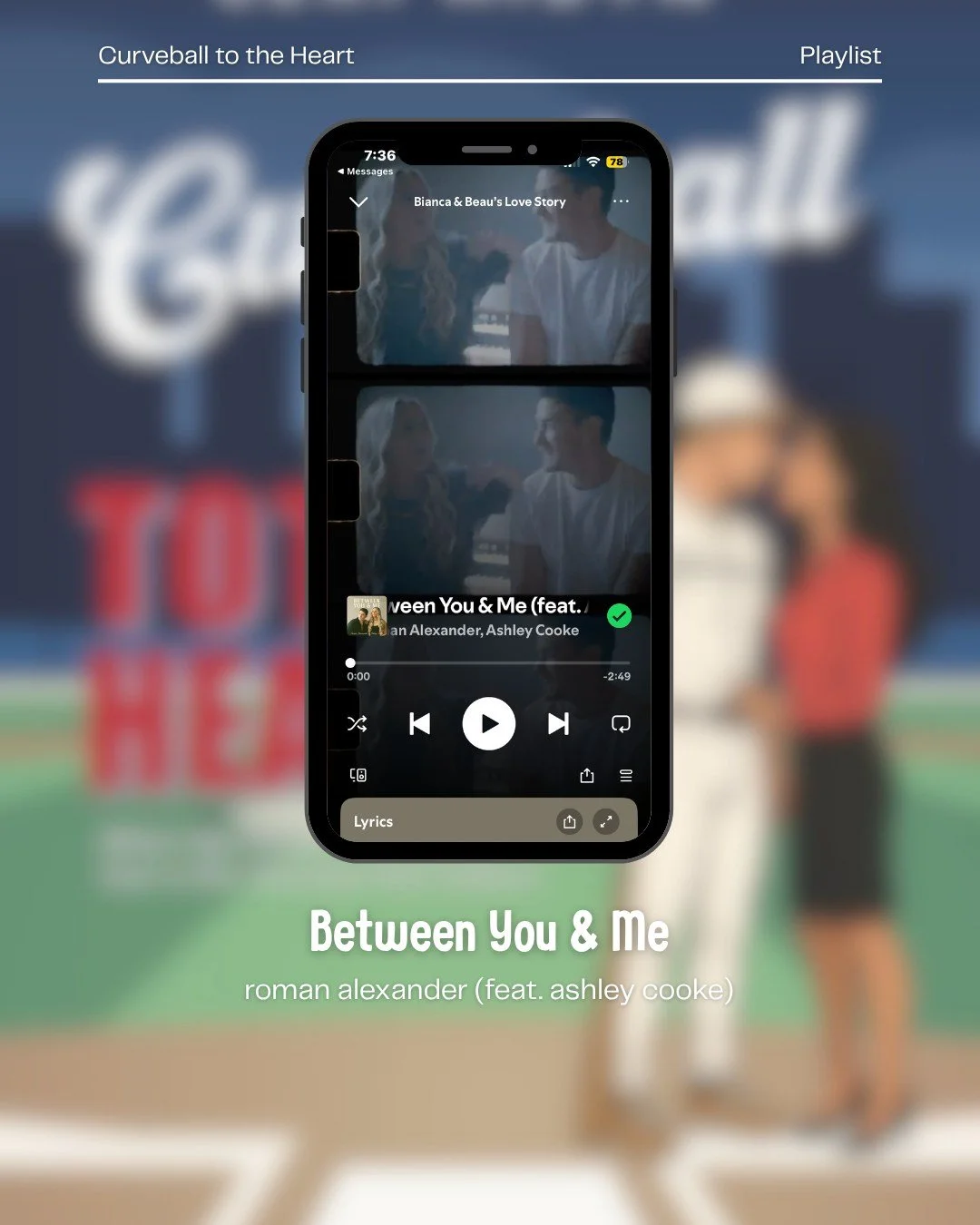 The Curveball to the Heart playlist in @spotify  is giving everything. Kiss Me. Your Body is a Wonderland. Jealous. Between You &amp; Me. Wish List. Five songs, one slow burn, and a whole lot of tension. Can you see the storyline in the music?

#Curv