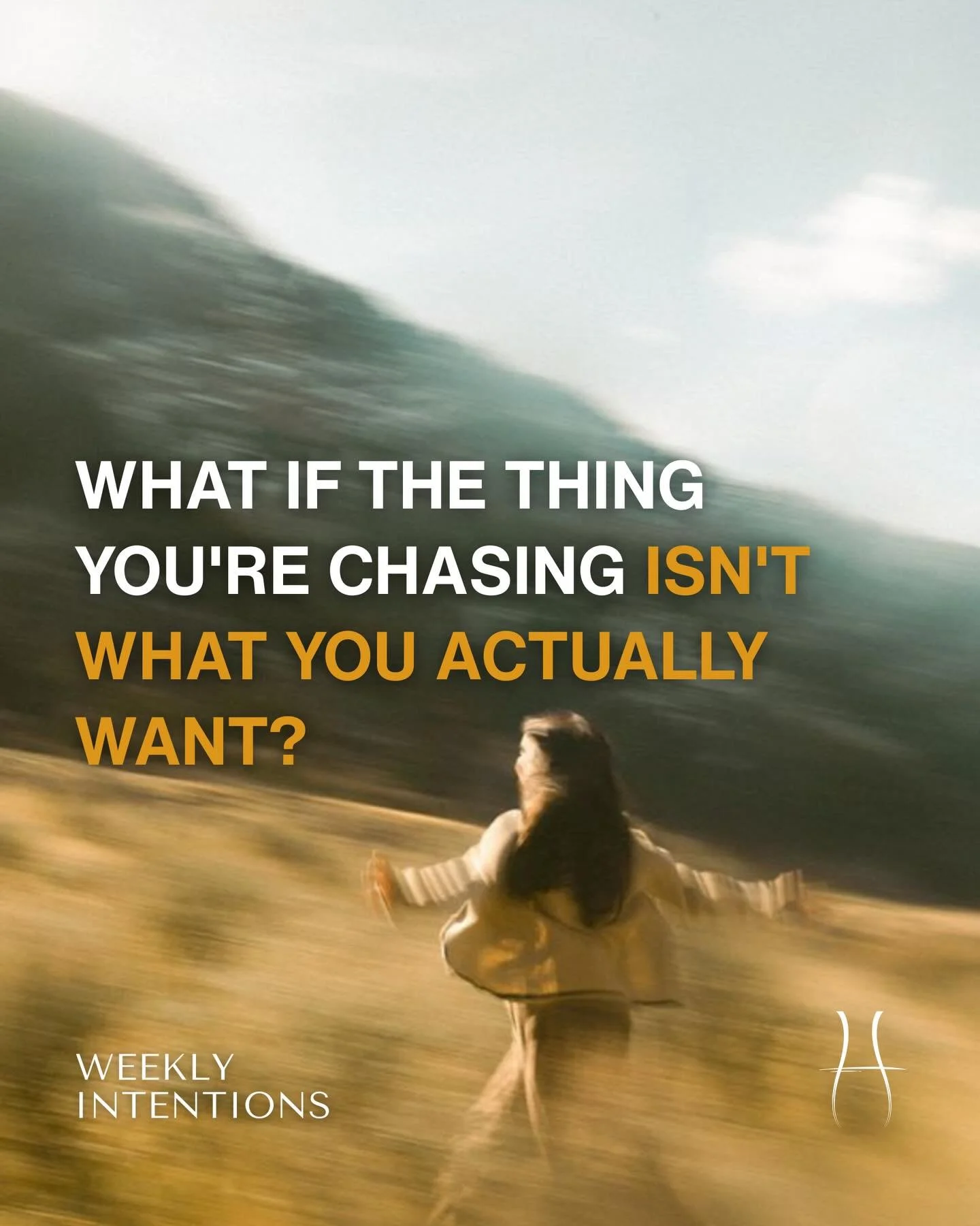 What if the thing you&rsquo;re chasing isn&rsquo;t what you actually want?

We spend so much energy reaching for the next milestone. The next win. Believing that then we&rsquo;ll finally feel free.

But freedom isn&rsquo;t waiting at some finish line