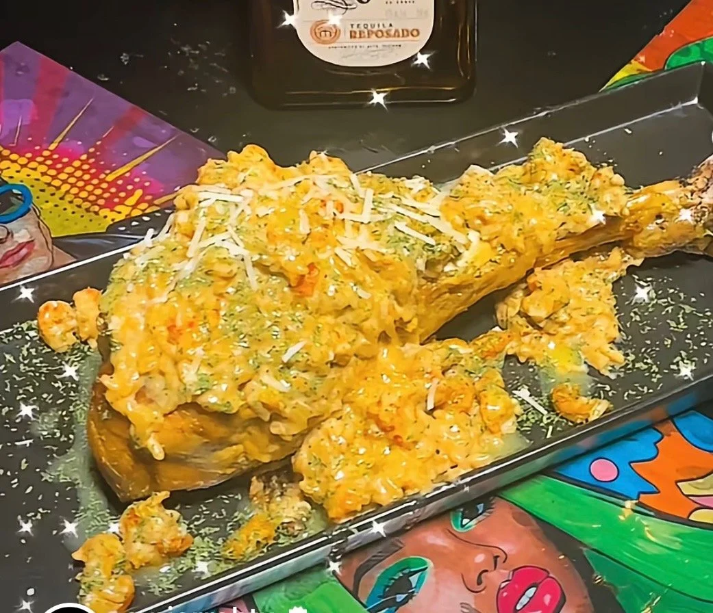 Crawfish Mac and cheese