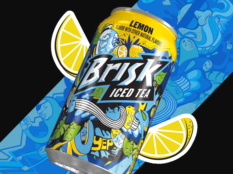Brisk tea