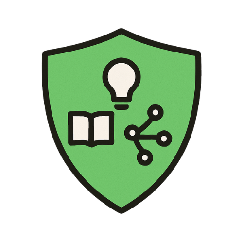 AI privacy and protection icon