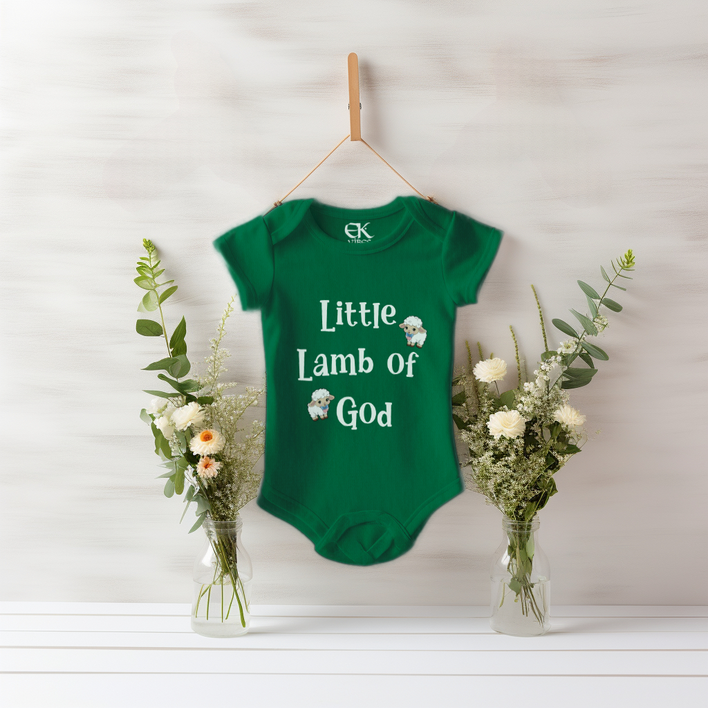 Onesie - Little Lamb of God - B&W Design v1.png