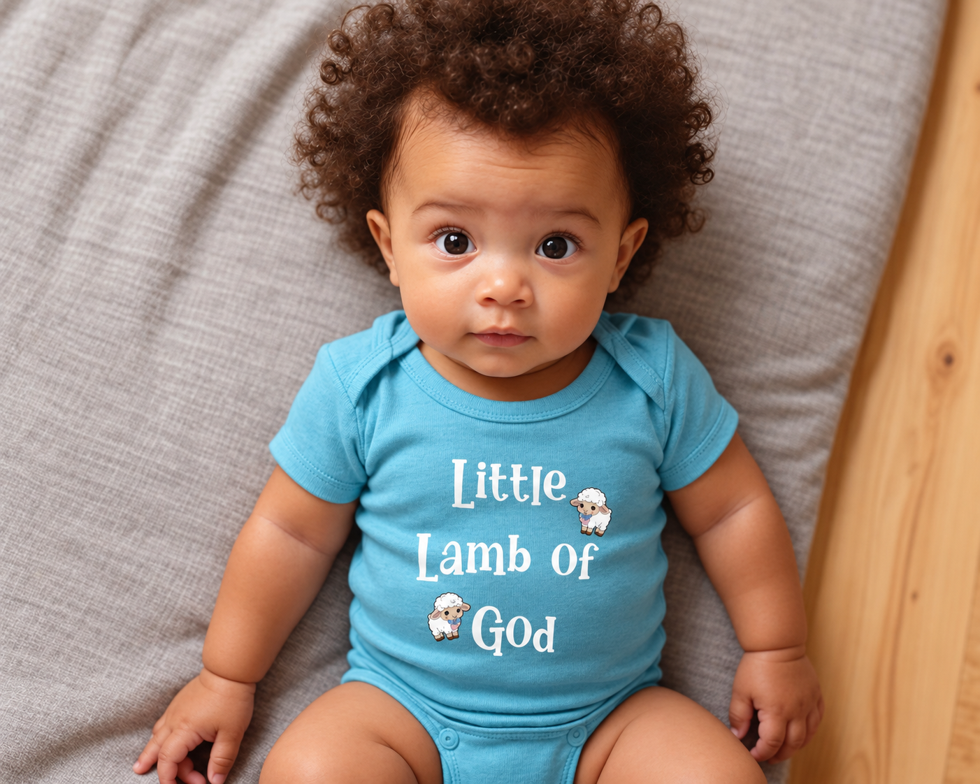 Onesie - Little Lamb of God - B&W Design v3.png