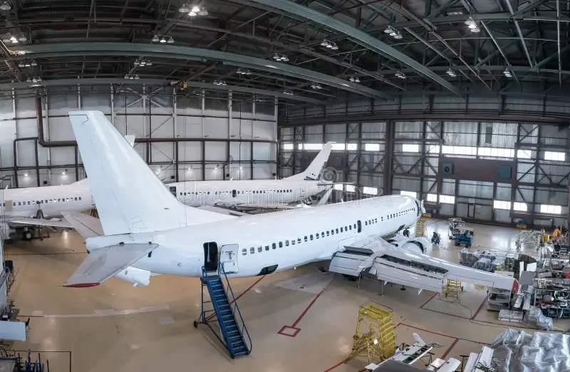 white-passenger-airplanes-aviation-hangar-aircrafts-under-maintenance-checking-mechanical-systems-flight-operations-320758129.webp