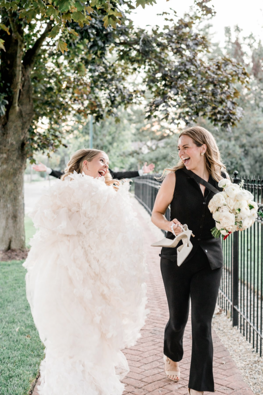 Laughing together on a bridal path.png