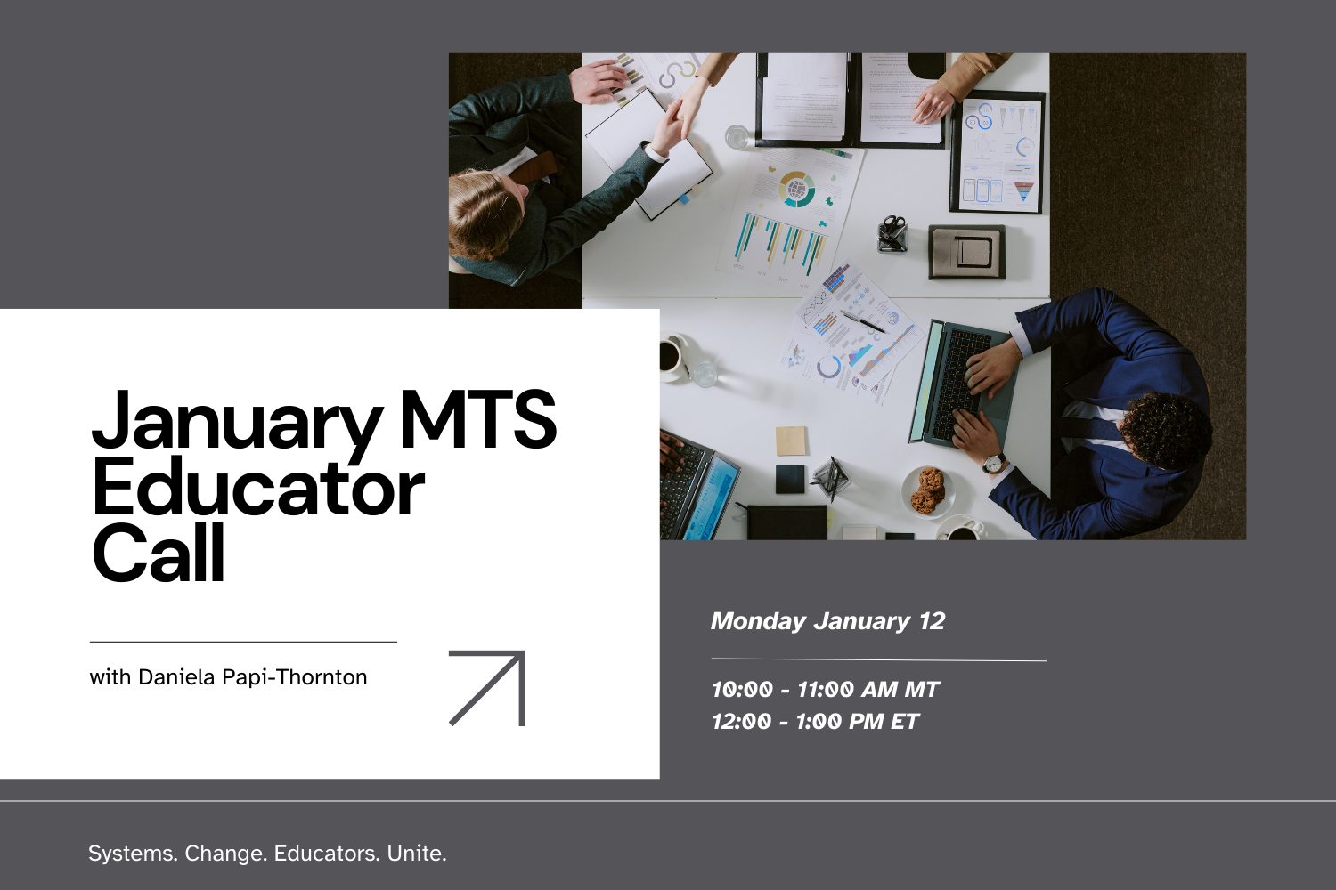 January Map The System Educator Call - 10AM MT | 12PM ET