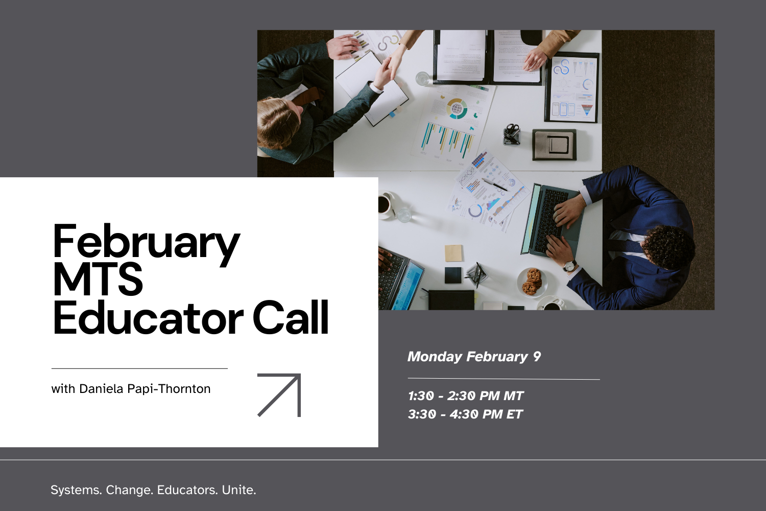 February Map The System Educator Call - 1:30PM MT | 3:30PM ET