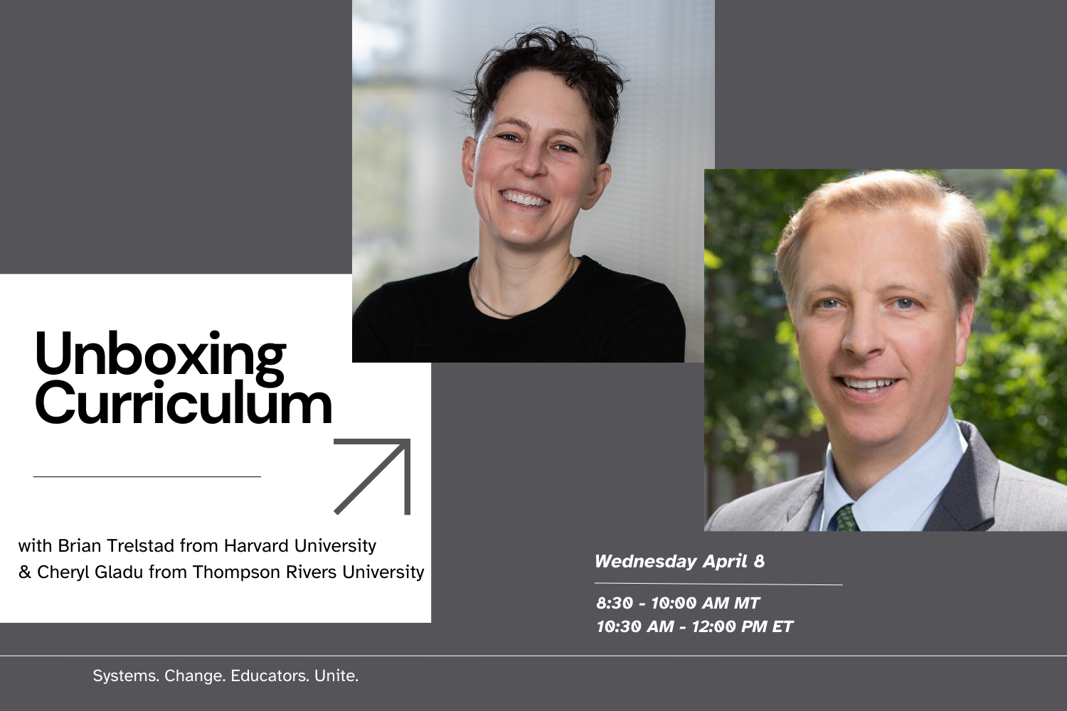 Unboxing Curriculum with Brian Trelstad from Harvard University & Cheryl Gladu from Thompson Rivers University
