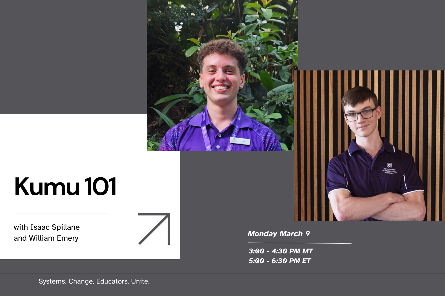 Kumu 101 with Isaac Spillane & William Emery - 2 PM MT | 4 PM ET