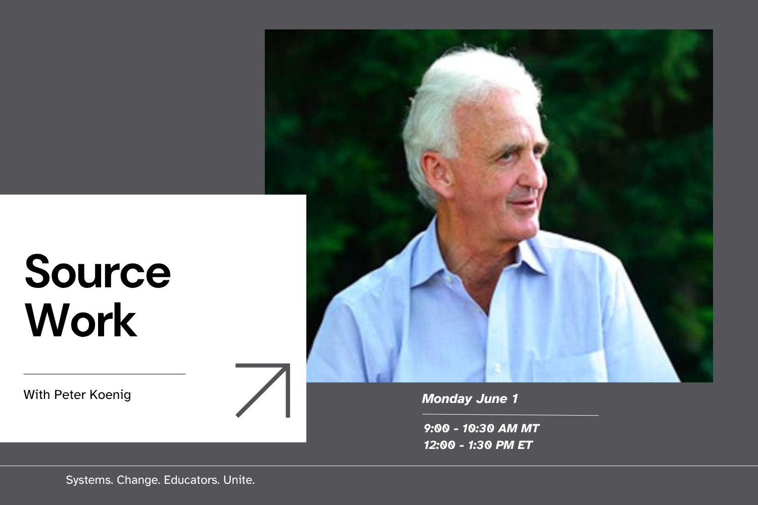 Source Work with Peter Koenig