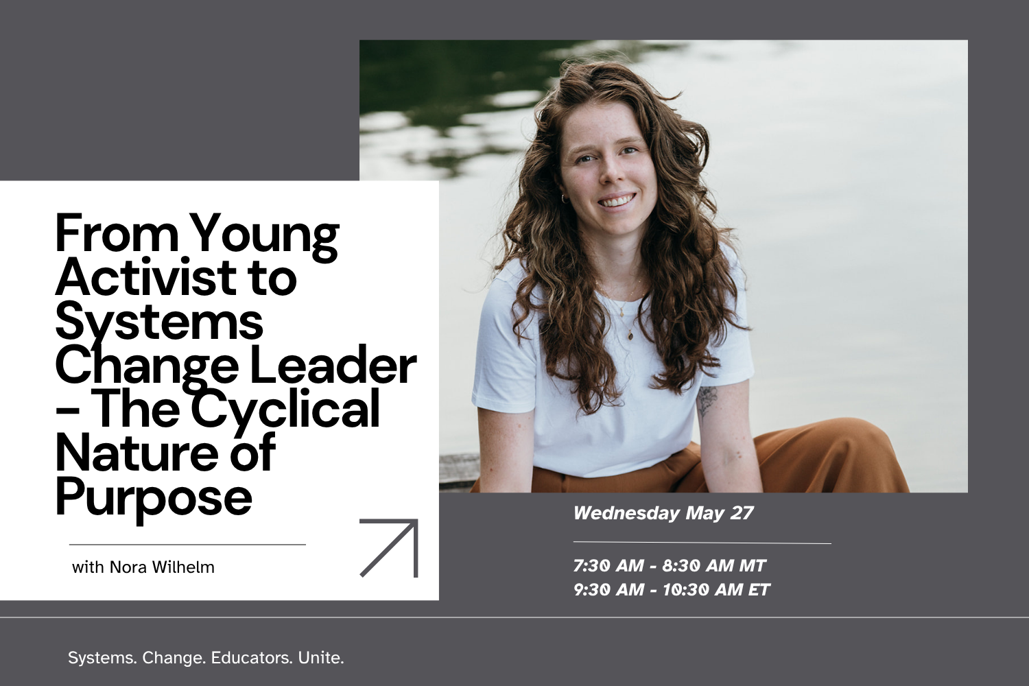 From Young Activist to Systems Change Leader - The Cyclical Nature of Purpose with Nora Wilhelm