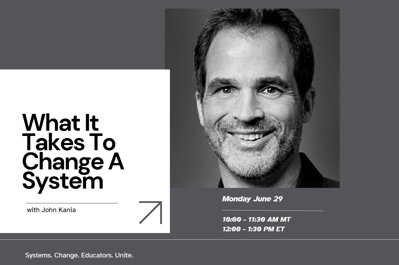 What It Takes To Change A System with John Kania