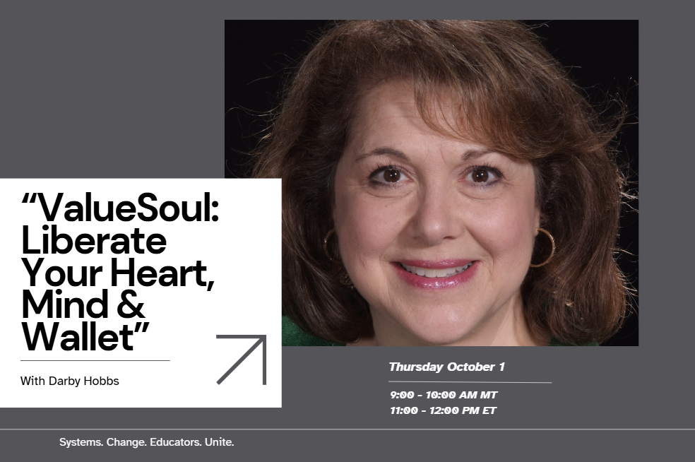 “ValueSoul: Liberate Your Heart, Mind &amp; Wallet” with Darby Hobbs