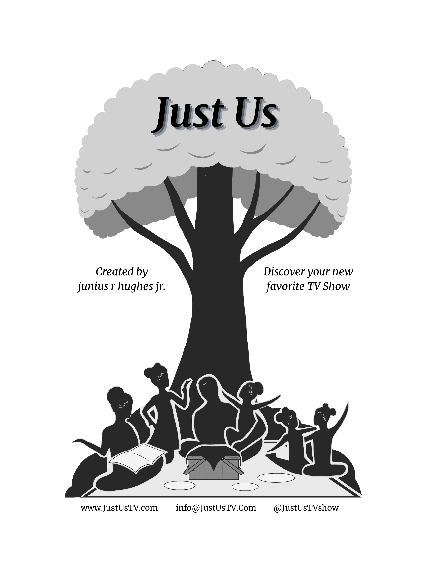 Digital Poster - Black and White