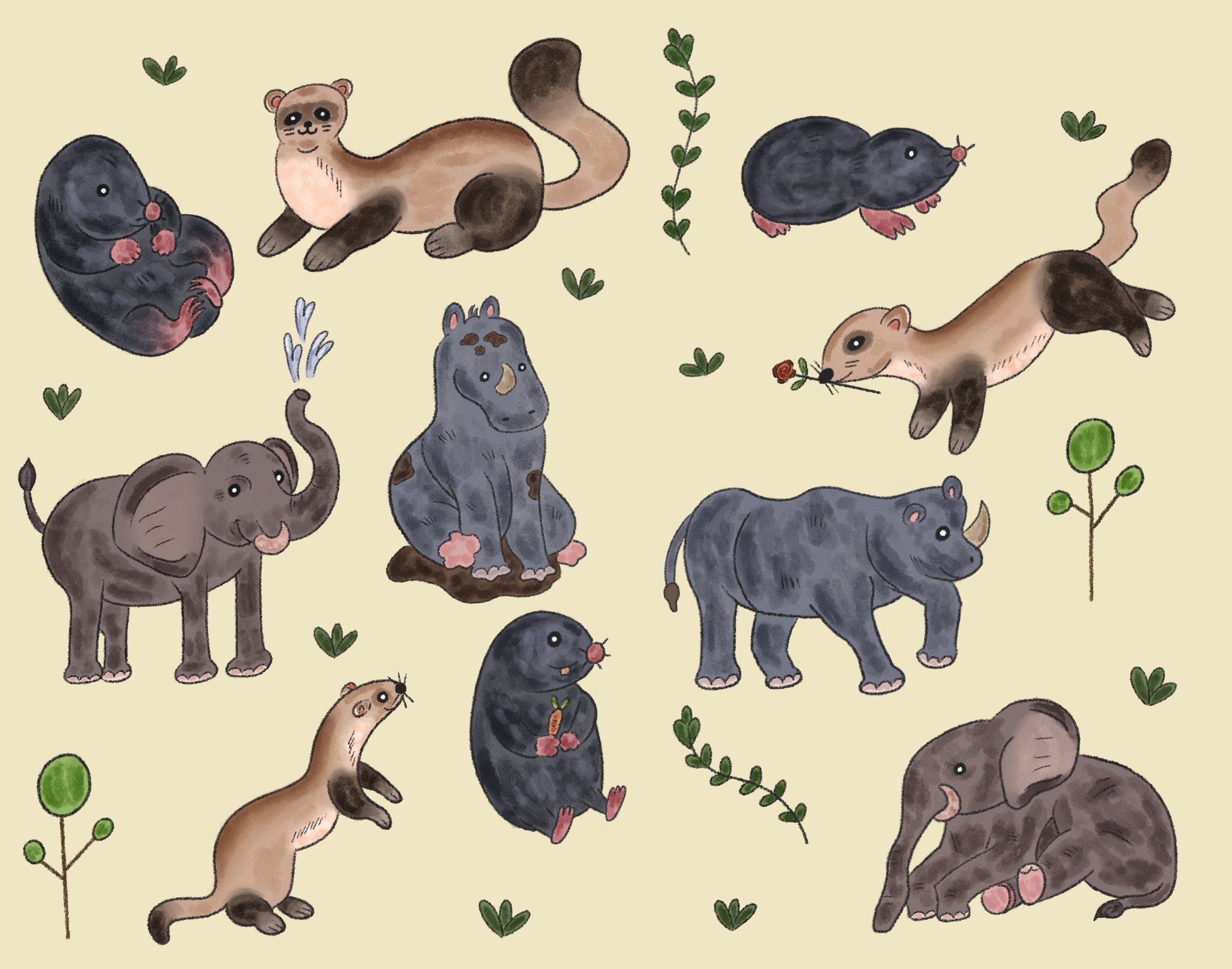 endangered animals / Sierra club 
