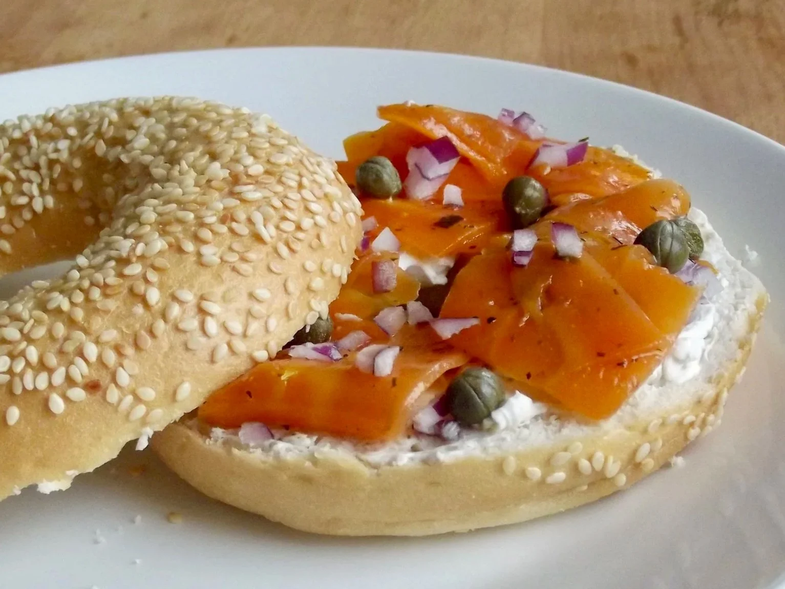 Vegan Carrot Salmon