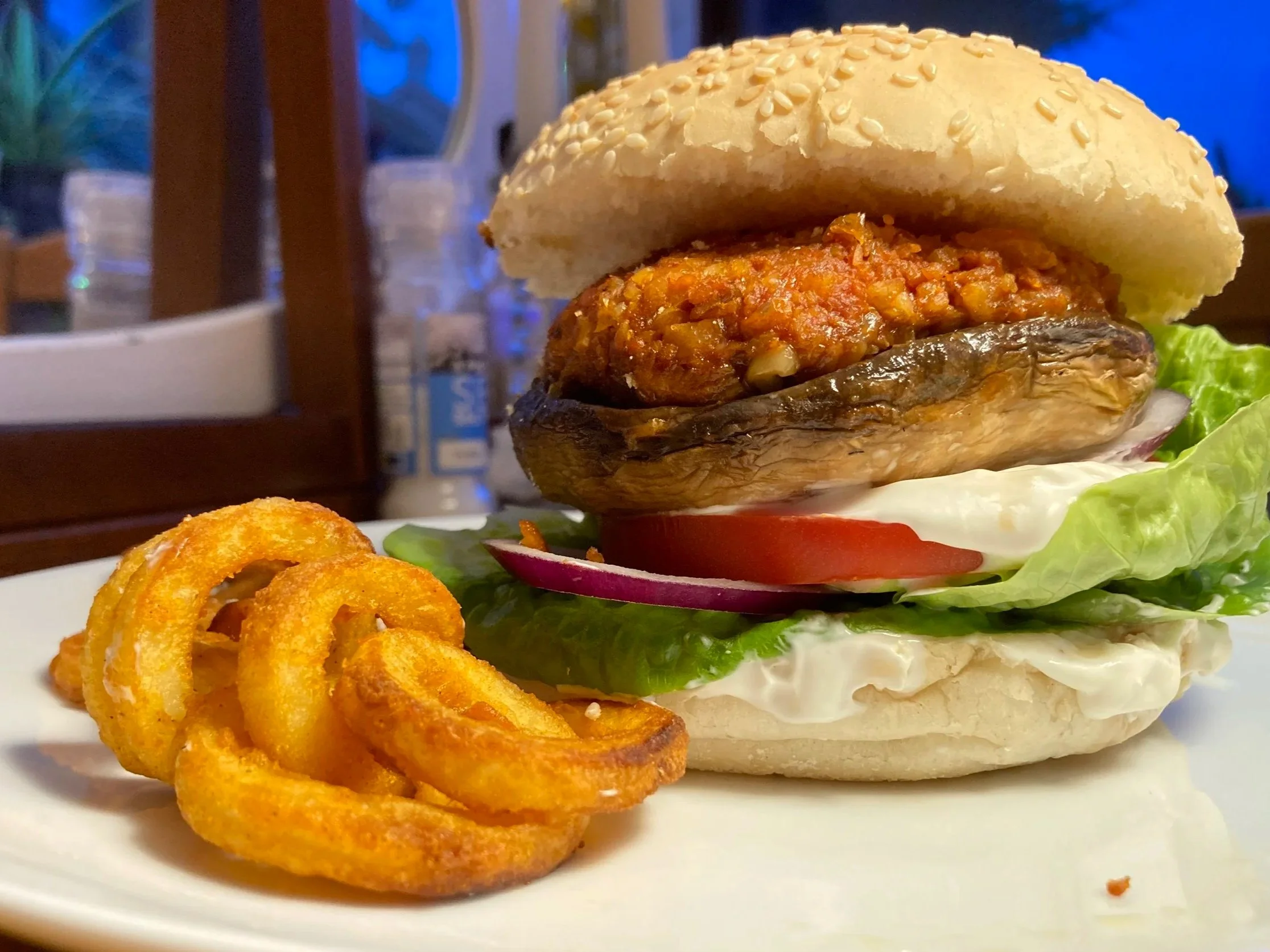Mighty Mushroom Burgers